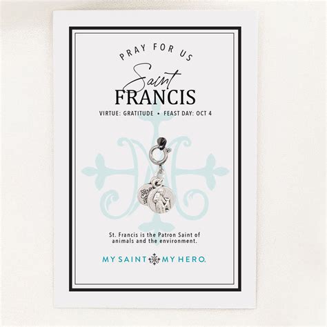 St. Francis Medal – My Saint My Hero