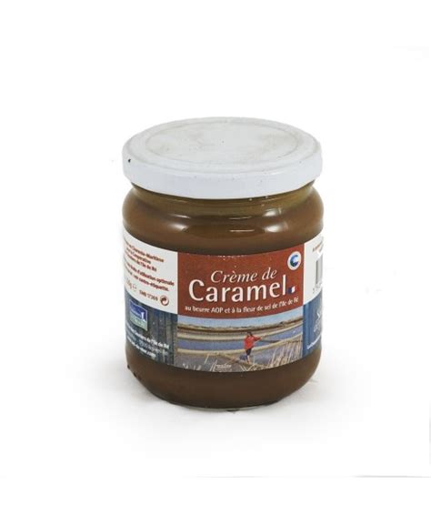 Crème De Caramel Au Beurre AOP Et Au Sel De L Île De Ré 240g La