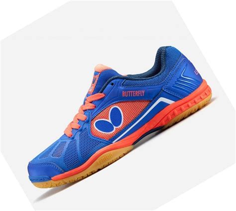 Butterfly Lezoline Rifones Navy Table Tennis Shoes Ezbox Sports