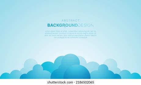 Abstract Cloud Background Smooth Gradient Stock Vector (Royalty Free ...