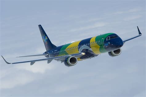 Ordem E Progresso Azul Flies The Brazilian Flag Allplane