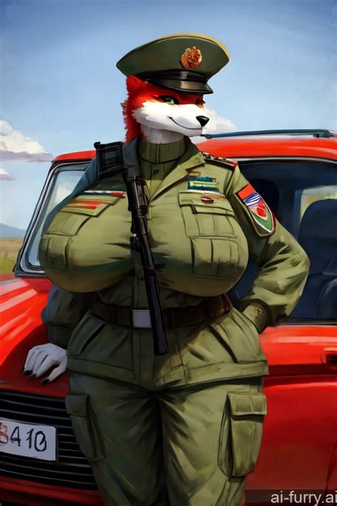 Car One Huge Boobs Milf Military Russian 40S Furry AI Pics Ai Furry Ai