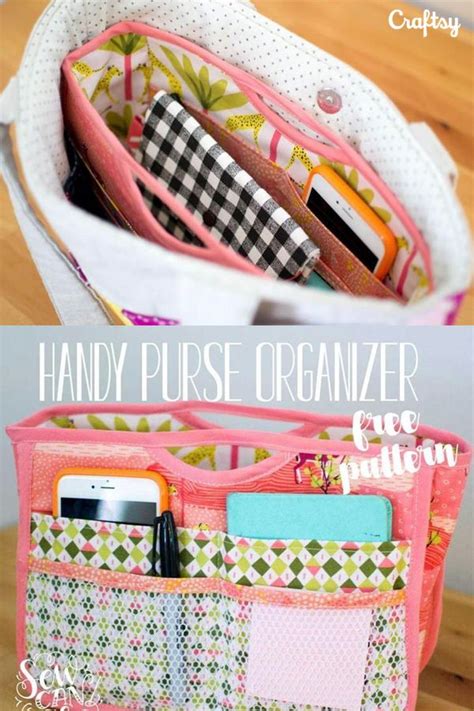 Free Purse Organizer Patterns To Sew Reisghannam