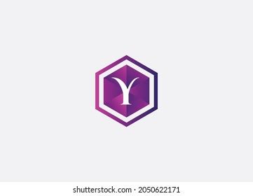 Abstract Y Letter Modern Initial Lettermarks Stock Vector Royalty Free