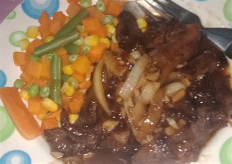 Resep Steak Sapi Simpel Oleh Fia Cookpad