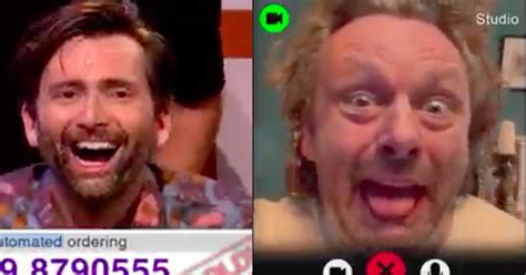 Watch David Tennant Is Bought By Michael Sheen On Live Tv Trendradars