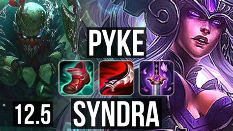 PYKE Vs SYNDRA MID Rank 2 Pyke Rank 5 9 1 4 67 Winrate