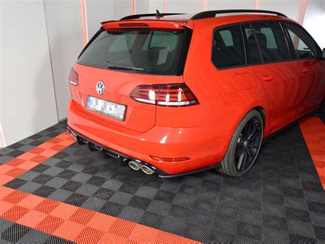 Rear Valance VW Golf 7 R Variant Facelift Mod Central