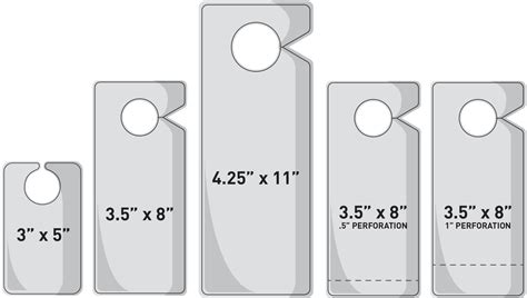Custom Hanging Laminated Parking Passes