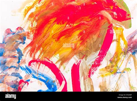 Abstract Oil Painting Stock Photo Alamy