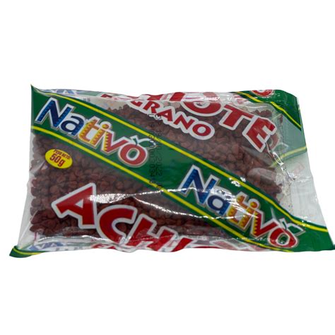 Achiote Grano Nativo Bolsa 50 Gr