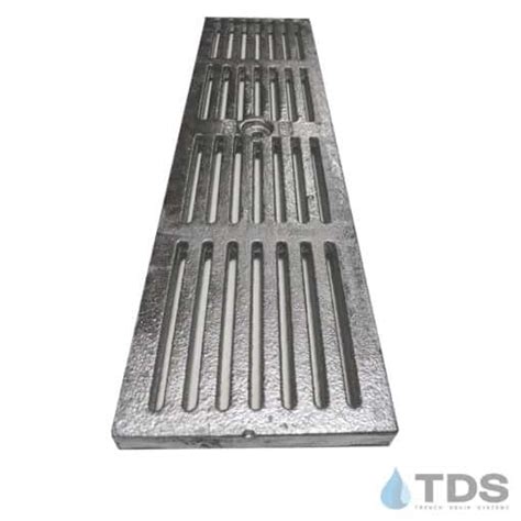 Zurn P Ghpd Galvanized Ductile Iron Slotted Grate Trench