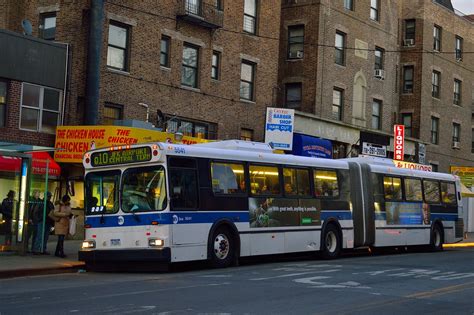 Mta Bus Company New Flyer D Hf Operating On The Flickr