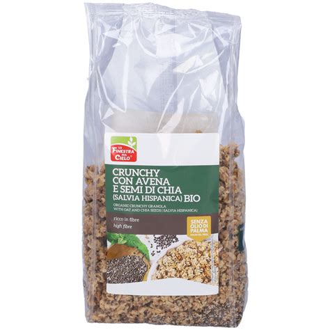 Fsc Crunchy Con Avena E Semi Di Chia Bio Con Olio Di Girasole Senza