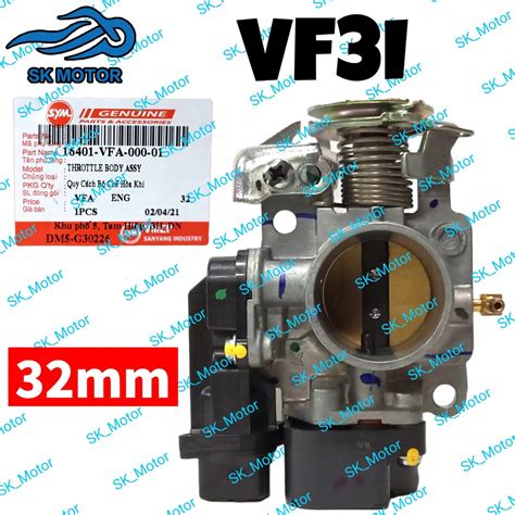 Sym Vf I Vf Le Pro Original Throttle Body Badan Pendikit Pro Mm