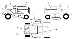 Husqvarna Yth A Parts Diagram For Decals