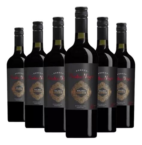 Vino Piedra Negra Reserve Malbec Caja X X Ml