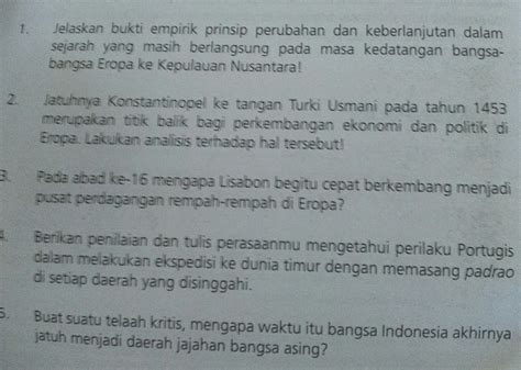 Jelaskan Makna Perubahan Dan Keberlanjutan Dalam Sejarah Dunia Sosial