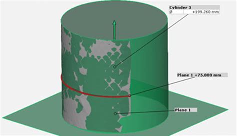 Construction of the fitting cylinder (lead block). | Download ...