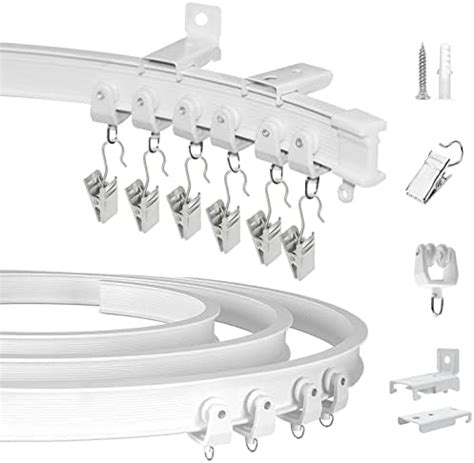 Amazon Dartant Heavy Duty Flexible Curtain Rail Ceiling Mount