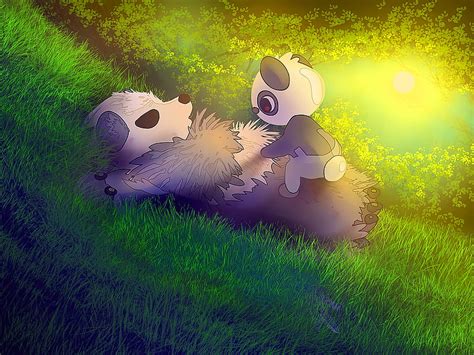 Pancham And Pangoro On Art Pokemon Pokemon Art Hd Wallpaper Pxfuel