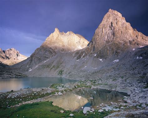 Stroud Peak Sunlight Wind River Range Wyoming Mountain Photography