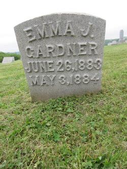 Emma J Gardner M Morial Find A Grave