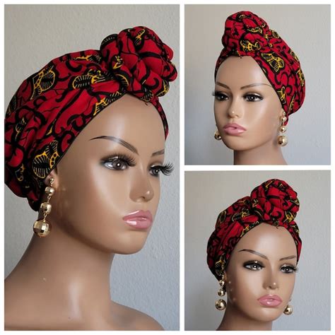 African Turban Etsy