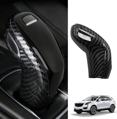 Amazon Yboueo Sport Style Carbon Fiber Gear Shift Knob Cover