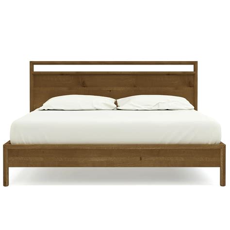 Stickley Private Label SA-6255-Q-507 Rustic Oak Queen Platform Bed