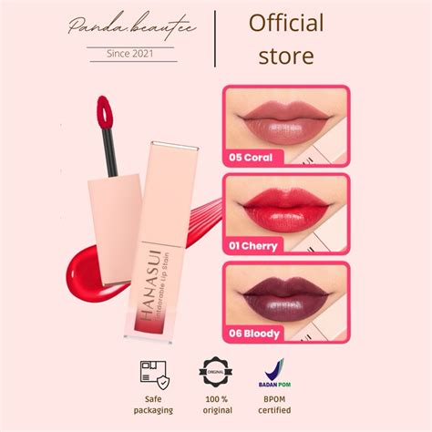 Jual PANDABEAUTEE Hanasui Tintdorable Lip Stain Lip Tint Shopee