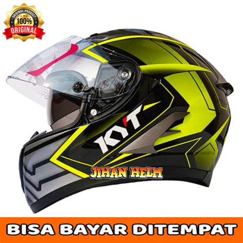 Jual Helm Kyt Helm Kyt Helm Full Face Kyt Falcon Amour Black