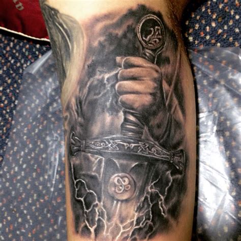 Excalibur Sword Tattoo