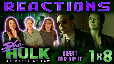 She Hulk Attorney At Law 1x8 REACTION Ribbit And Rip It YouTube