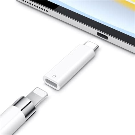 Usb C Pencil Adapter For Apple Pencil 1st Generation Usb C To For Lightning Pencil Charger