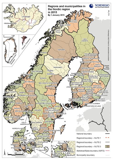 Nordic Region Map