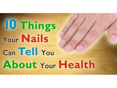 10 Things Your Nails Can Reveal About Your Health Ramsey Nj Patch