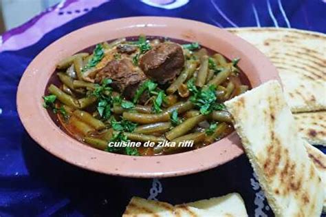 Loubia Khadra Marka Ou Tajine De Haricots Verts Au Mouton De Zika Riffi