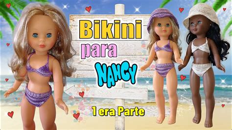 Como hacer un BIKINI para muñeca dos agujas 1 YouTube