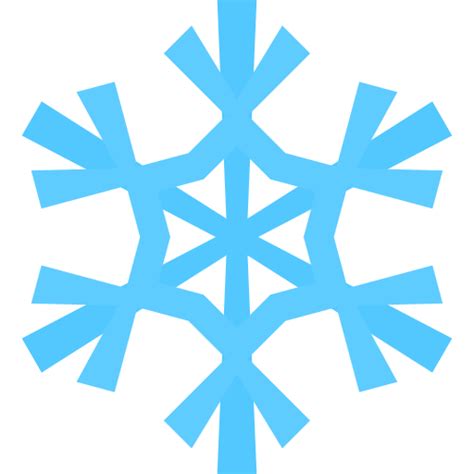 Snowflake Icon Christmas Flat Color Iconset Icons8