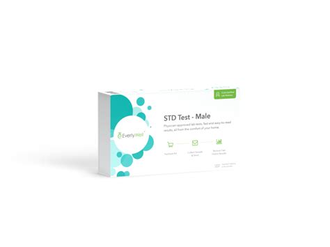 At Home Std Test Kit For Men Easily Check For 7 Common Stds Everlywell