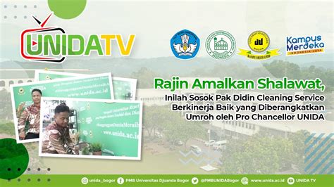 Rajin Amalkan Shalawat Inilah Sosok Pak Didin Cleaning Service Yang