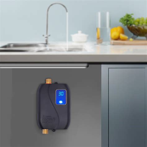 YaoTown 110V 3000W Tankless Electric Instant Hot Water Heater Reviews Wayfair