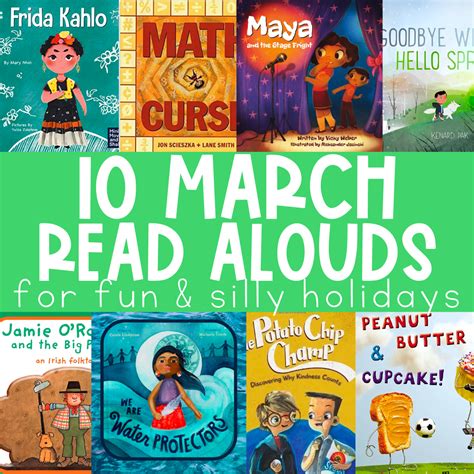 10 Read Aloud Books For March Create Inspire Teach