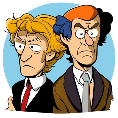 Dumb and dumber cartoon vector illustration | Premium AI-generated vector