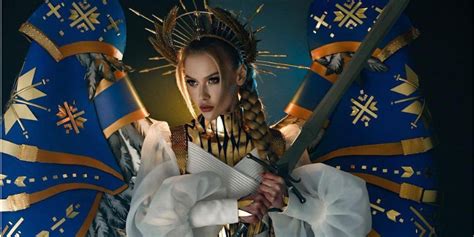 Warrior Of Light From Ukraine Dazzles At The Miss Universe