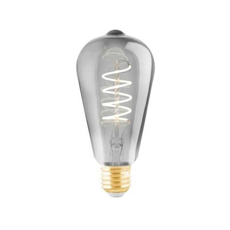 Eglo LED Leuchtmittel Edison ST64 E27 4W Rauch LED Leuchtmittel