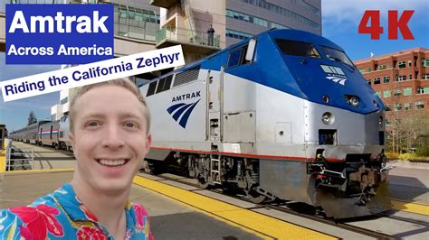 Amtrak Across America Riding The California Zephyr Youtube