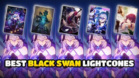 Black Swan Light Cone Comparison Which Are The Best For F2p And P2w Honkai Star Rail Youtube