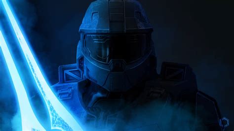 Masterchief - Blue energy sword by HexanitY on DeviantArt